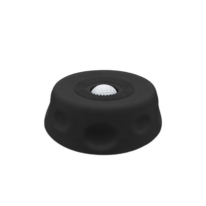 Black SlowSip silicone lick bowl Generation 1 compact for cats and small pets — BPA-free slow feeding bowl

