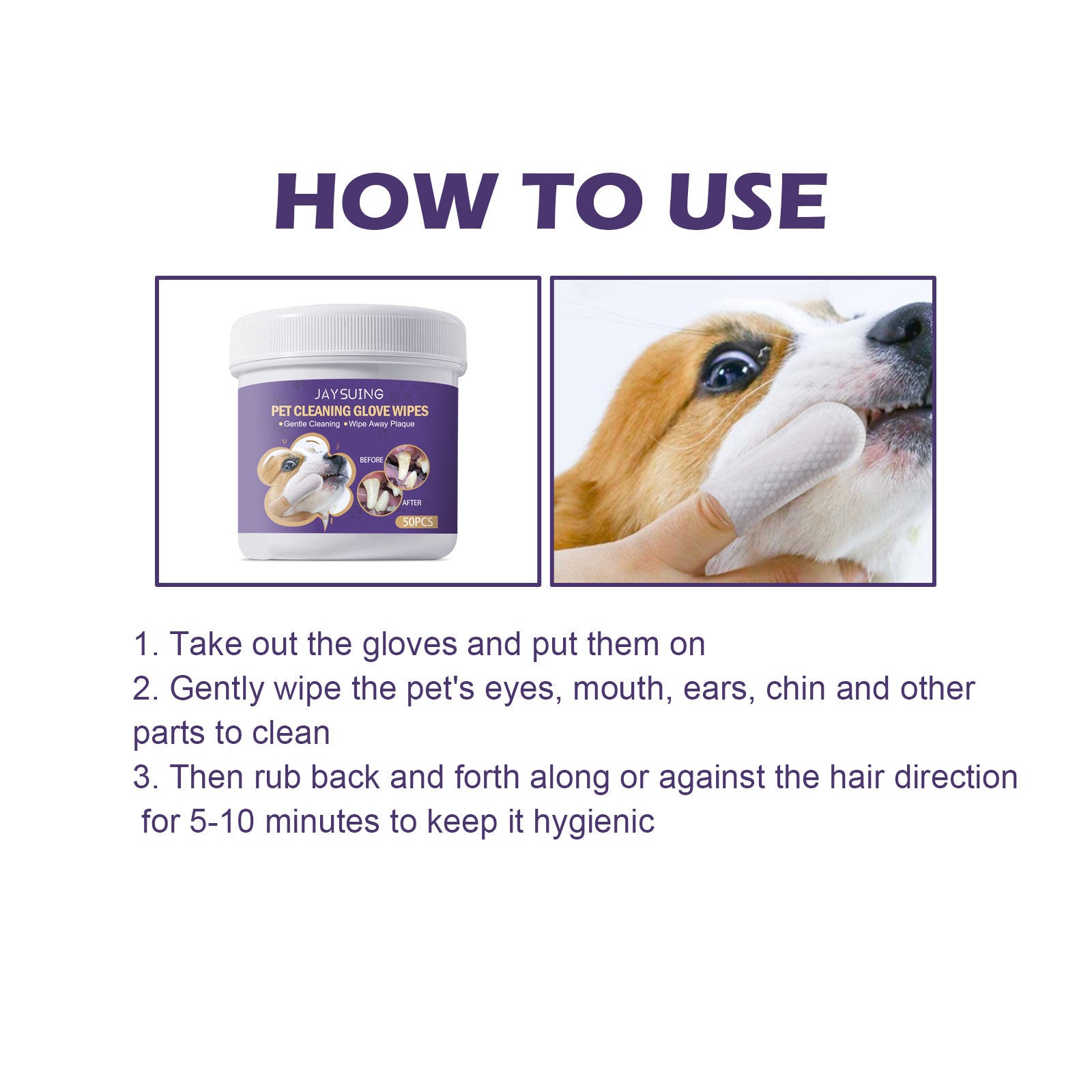Cat having teeth cleaned with PawFresh finger-glove dental wipe — gentle and stress-free oral care

