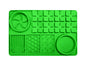Custom colour LickLux Pro slow feeder mat – unique mixed tone food-grade silicone