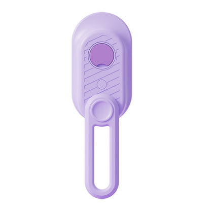 Light purple 3-in-1 electric steam pet grooming brush – single brush