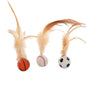 PurrPlay Bouncy Ball Set – best interactive cat toy for mental stimulation