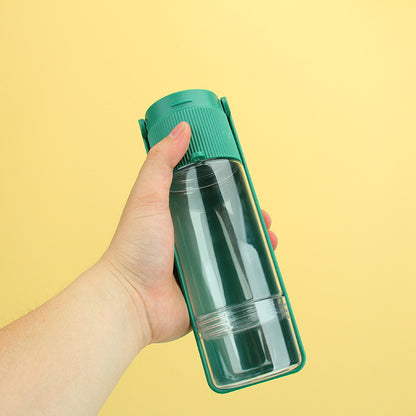 SipSnack pet water bottle showing Pink and White colour variants side by side for dogs and cats